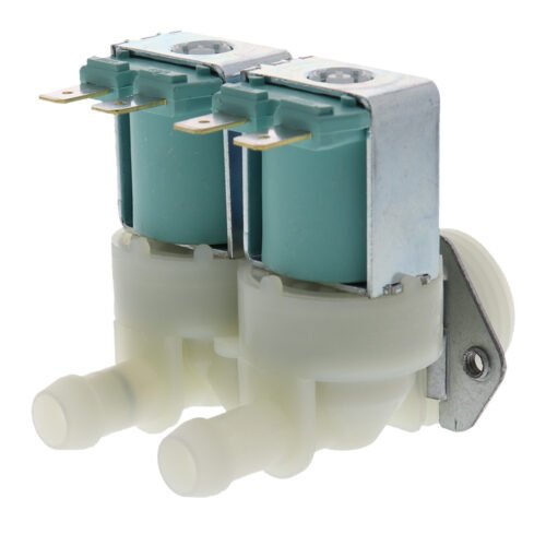 Wascomat/Laundrylux, ENCORE / CROSSOVER Dual Inlet Valve 120V, Metric Thread - 0024000126C