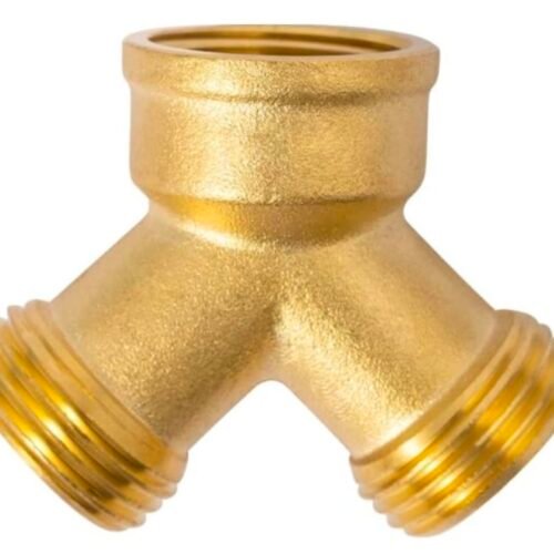Plumbing Solid Brass Hose Splitter - BHS34